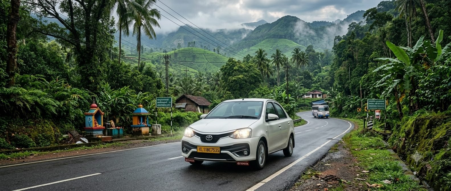 Your Perfect Travel Partner: Toyota Etios for Kerala Tours